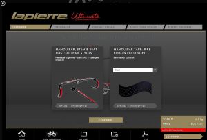 Lapierre Ultimate componentes