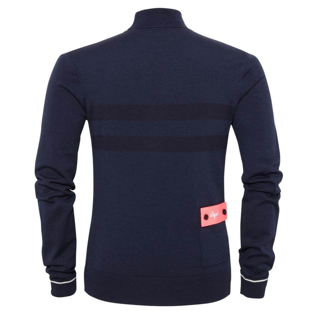 Rapha Merino Roll Neck back