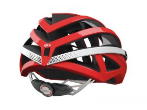 Louis Garneau Course helmet red back