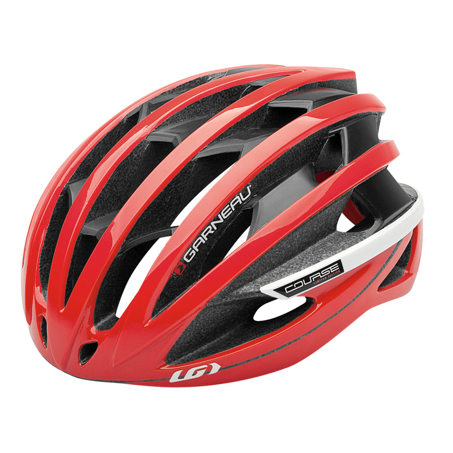 Louis Garneau Course helmet red
