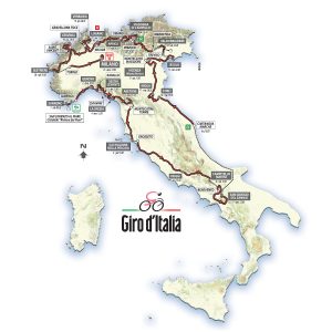 giro italia 2015 mapa