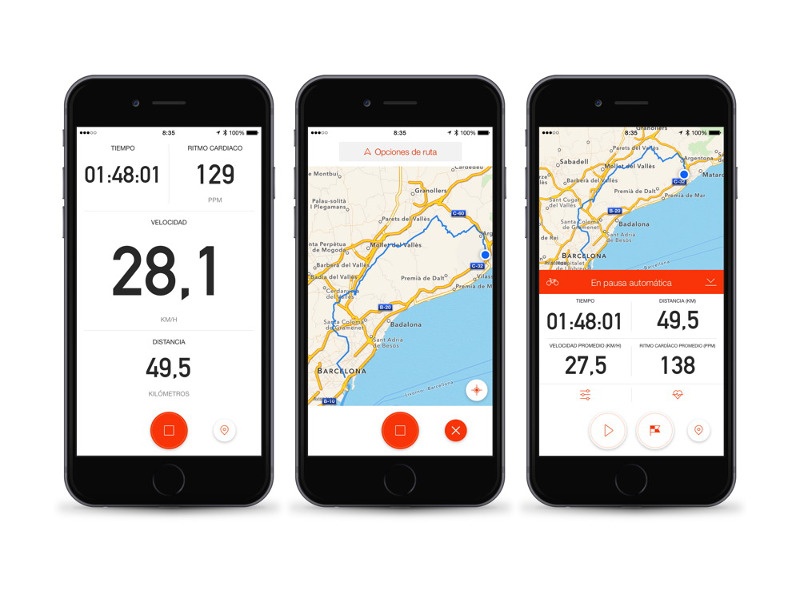 Strava app
