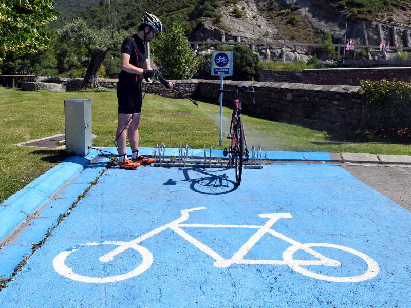 Bikefriendly Boltaña lavado