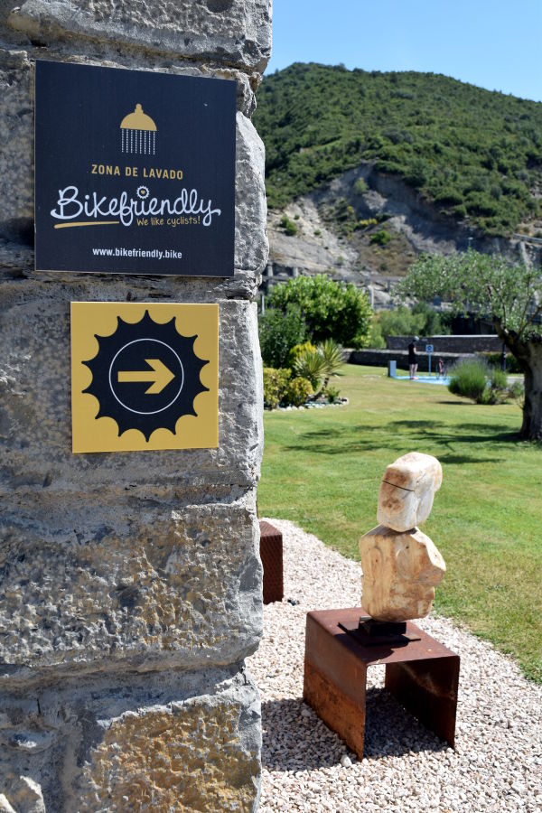 Bikefriendly Boltaña señalización