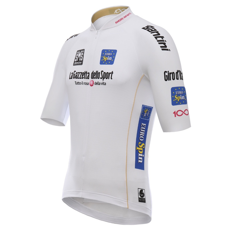 Santini Maglia Bianca Giro