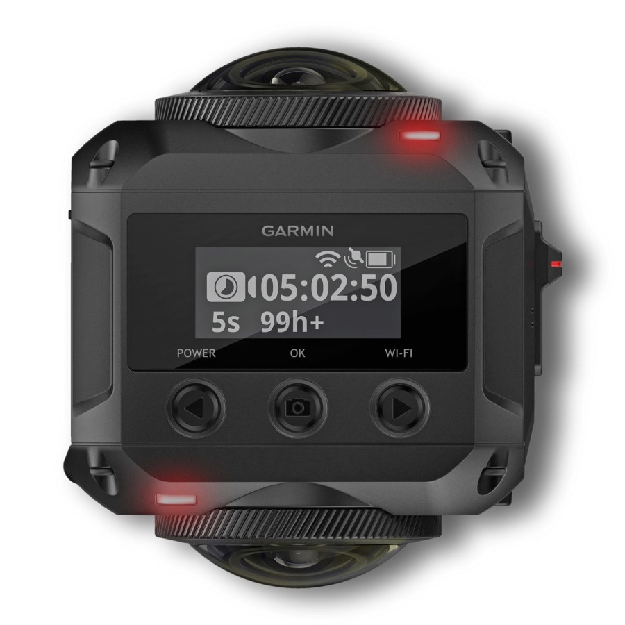 Garmin VIRB 360 pantalla