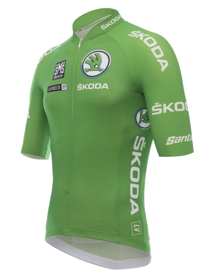 Maillot Santini Vuelta puntos