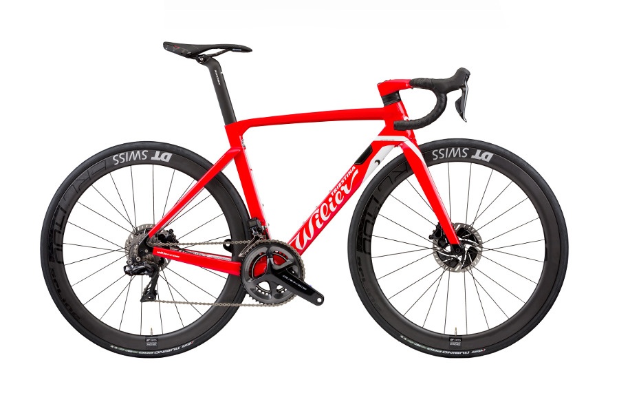 Wilier Cento10AIR Disc rojo