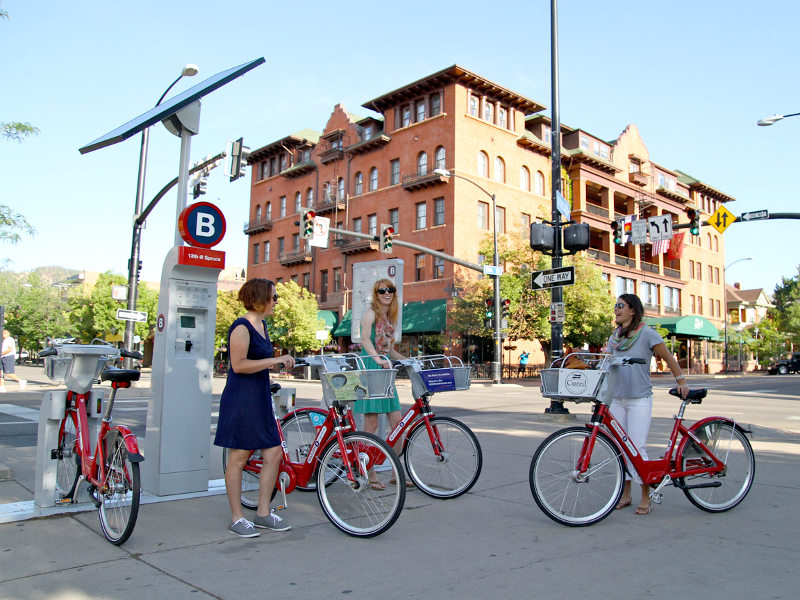 B-Cycle Station Boulder