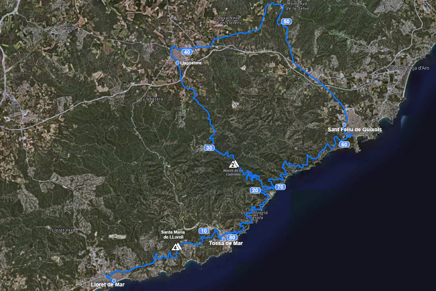 Medio Fondo - Mapa