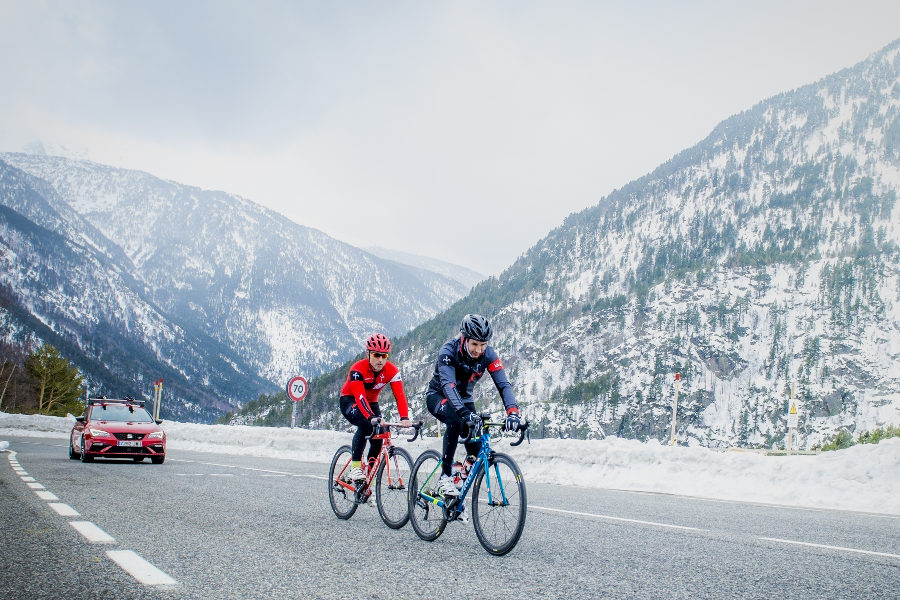 Jorge Lorenzo bicicleta