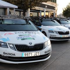 Škoda, con Bicis para la Vida y la Fundación Contador