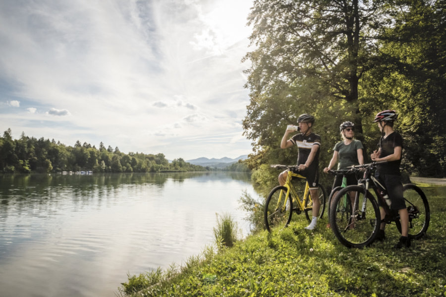 Cicloturismo en familia