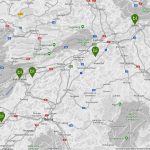 Mapa ruta Suiza