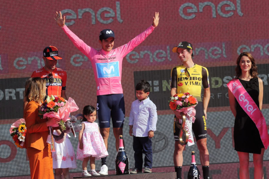 Podio Giro Italia 2019