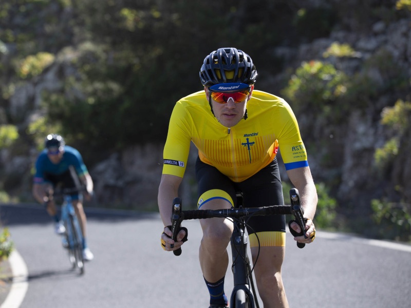 Santini La Vuelta maillot Asturias