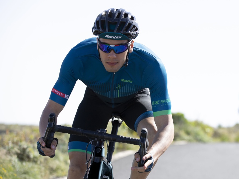 Santini La Vuelta maillot Los Machucos