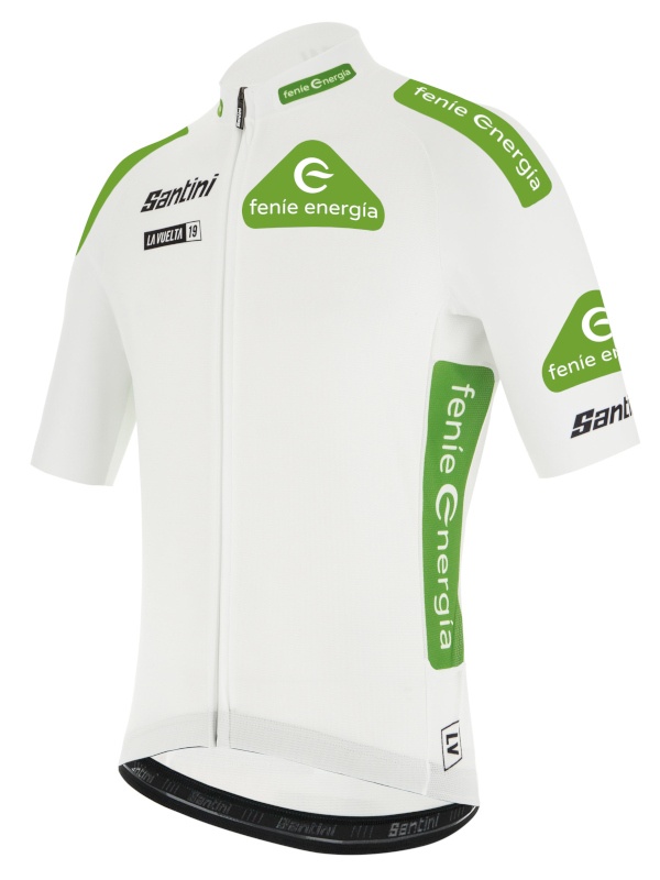 Santini La Vuelta maillot blanco