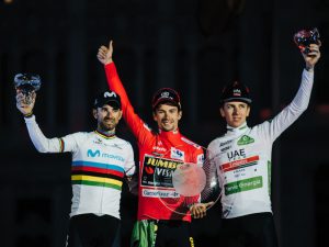 Podio Vuelta 2019