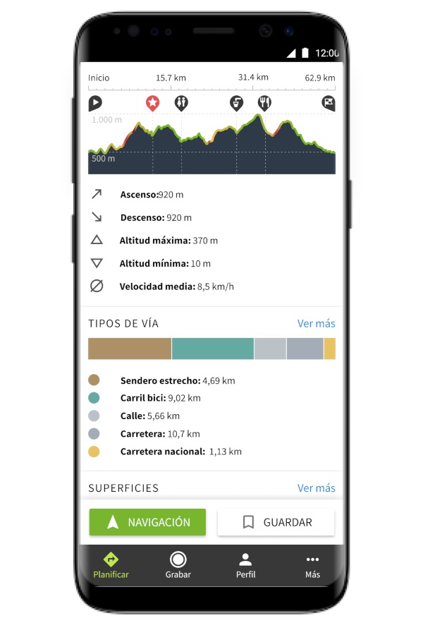 komoot app