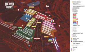 Mapa Sea Otter Europe 2020