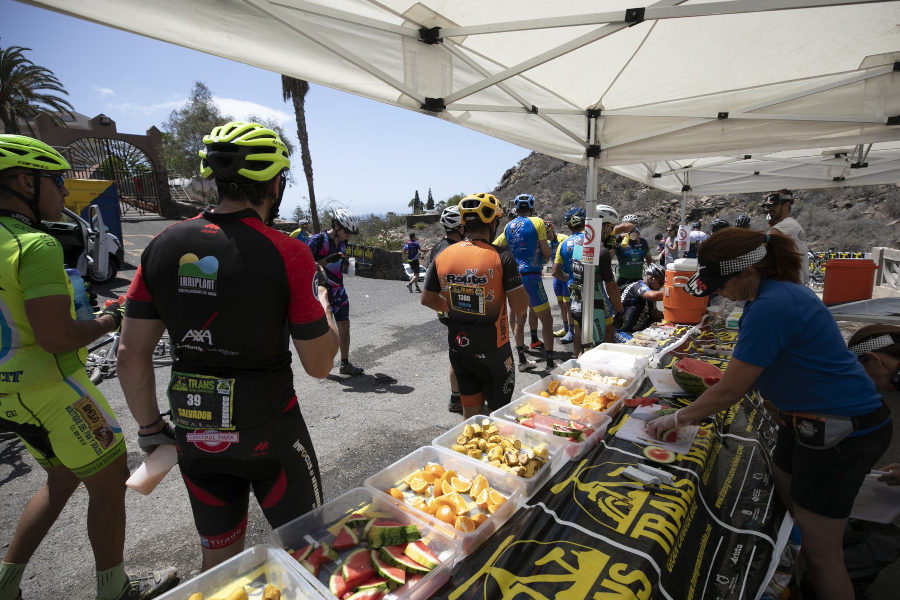 Transgrancanaria Bike avituallamiento