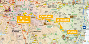 Pico de las Nieves Mapa