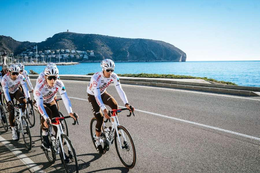 AG2R Citroën Team training