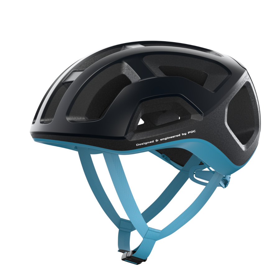 POC Ventral Lite Uranium Black Basalt Blue Matt