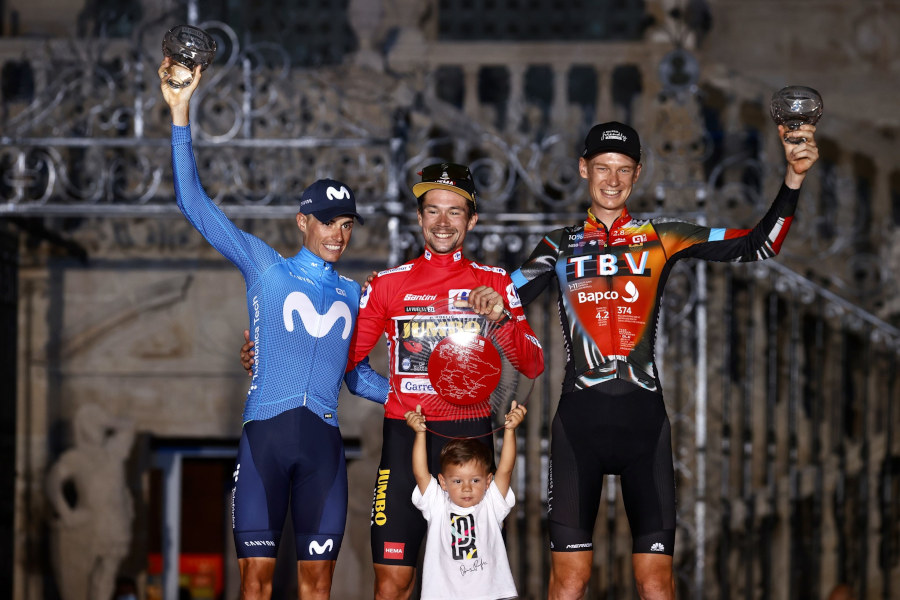Podio La Vuelta 2021