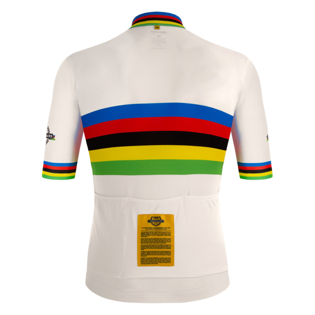 Santini UCI Road 100 Gold maillot hombre