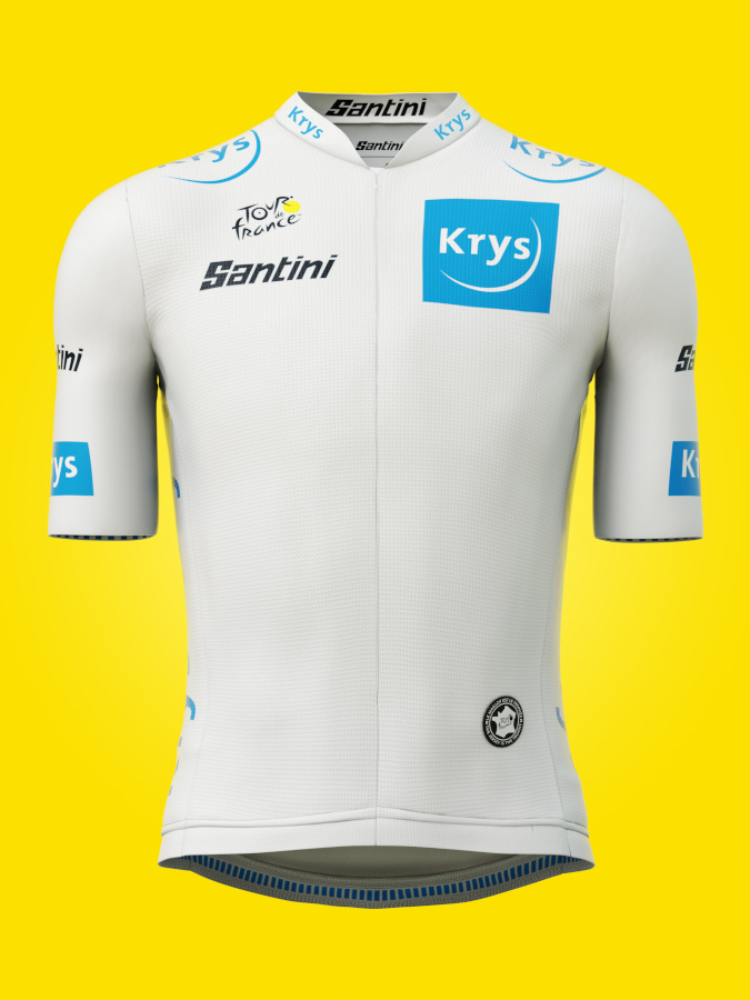 Santini Tour Maillot blanco