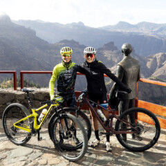 Guerra y Fisher, reyes de la Transgrancanaria Bike