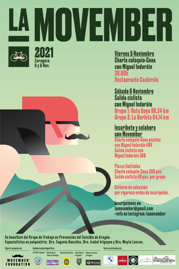 La Movember Zaragoza 2021