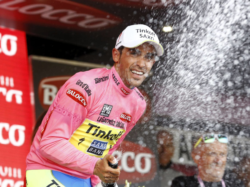 Alberto Contador Giro de Italia