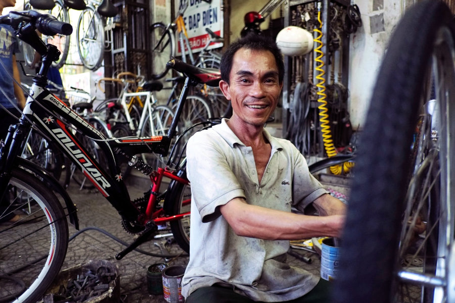 Vietman bicicleta