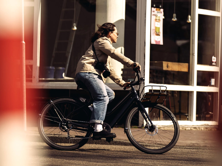 En bicicleta al trabajo
