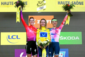 Tour de France Femmes 2022 podio