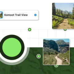 Komoot mejora sus mapas con Trail View