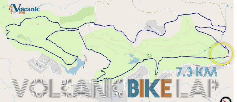 Volcanic Bike Tour circuito