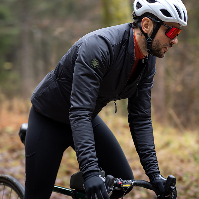Santini gravel Polartec chaqueta