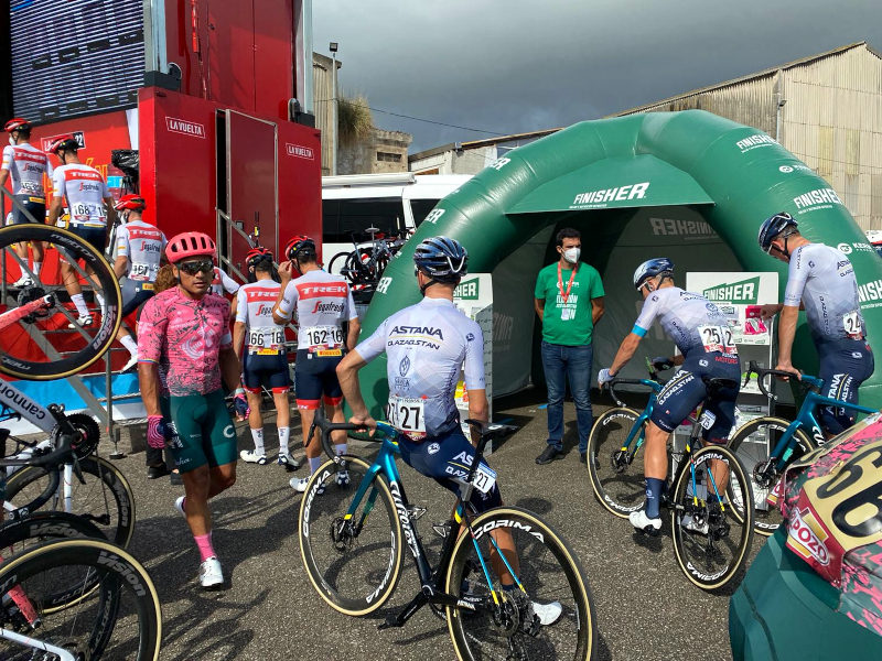 Finisher ciclismo La Vuelta