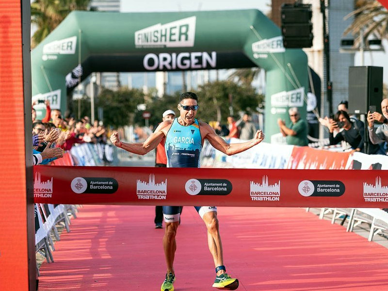 Finisher triatlon