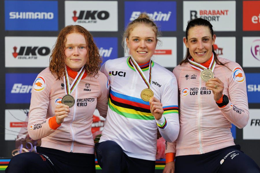 Hoogerheide 2023 podio mujeres