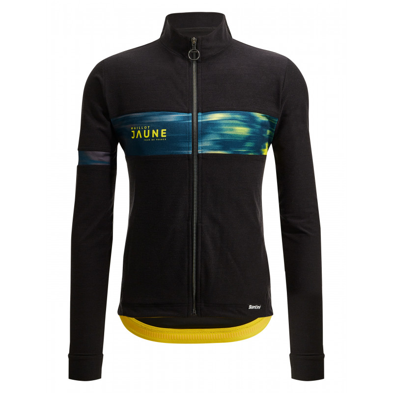 Le Maillot Jaune Santini merino jersey
