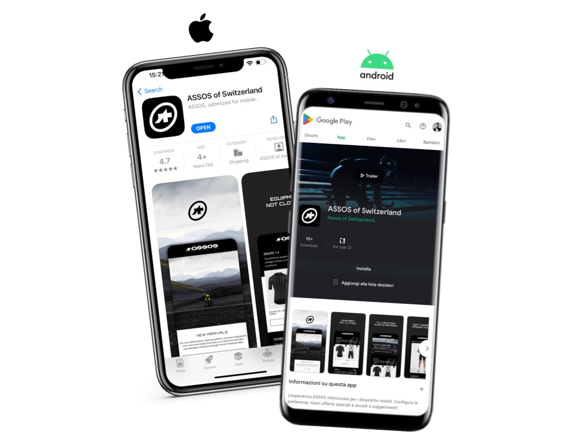 Assos of Switzerland app