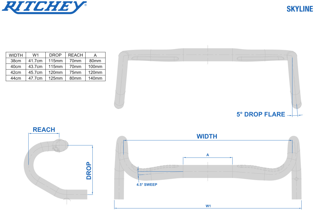 Ritchey Skyline sizes