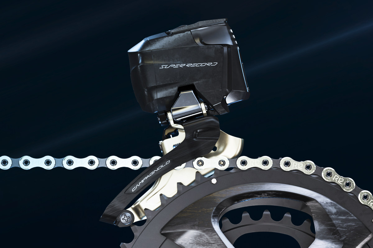Campagnolo Super Record Wireless desviador