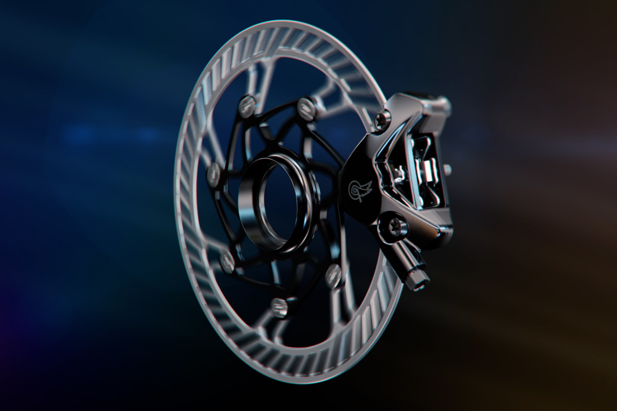 Frein à Disque Gauche Campagnolo Super Record Wireless 12S - 160mm - Noir EP23-SRD12LR6WRL