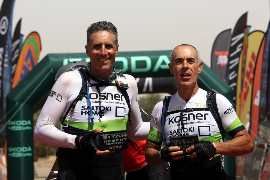 Miguel Indurain, Finisher de la Titan Desert 2023